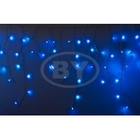 Светодиодная бахрома "Айсикл белый" Neon-night 2.4*0.6 м синий