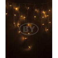 Светодиодная бахрома "Айсикл белый" Light-neon 4.8*0.6 м тепло-белый 152 LED