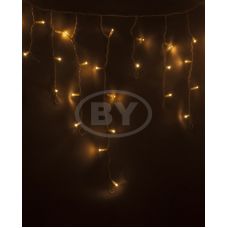 Светодиодная бахрома "Айсикл белый" Light-neon 4.8*0.6 м тепло-белый 152 LED