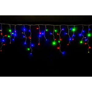 Светодиодная бахрома Winner Light мульти 3*06 м черный каучук
