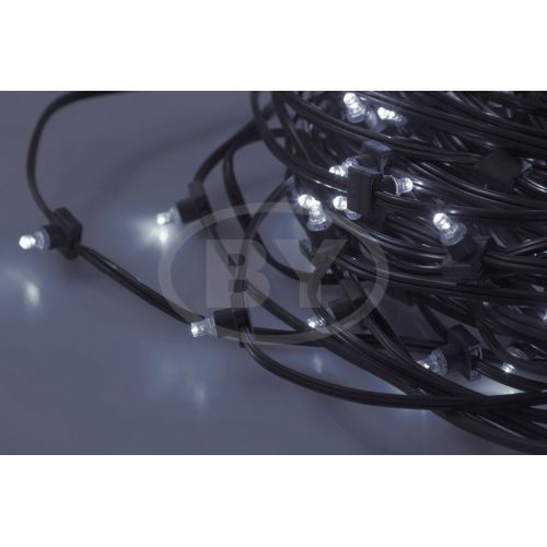 Светодиодная гирлянда Neon-night "Клип лайт" белый, между диодами 30 см /1М