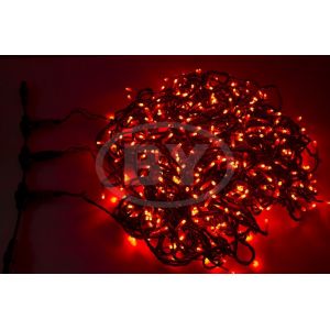 Светодиодная гирлянда Light-neon "Клип лайт" красный 3 нити по 20 м