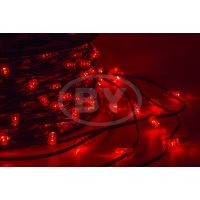 Светодиодная гирлянда Light-neon Клип лайт красный, между диодами 15 см /1М