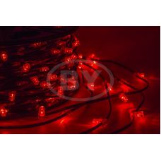 Светодиодная гирлянда Neon-night Клип лайт красный, между диодами 15 см /1М