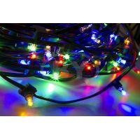 Светодиодная гирлянда Neon-night "Клип лайт" мультиколор, между диодами 15 см /1М