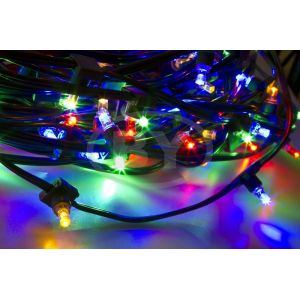 Светодиодная гирлянда Light-neon "Клип лайт" мультиколор, между диодам..