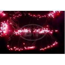 Светодиодная гирлянда Light-neon "Клип лайт" розовый 5 нитей по 20 м
