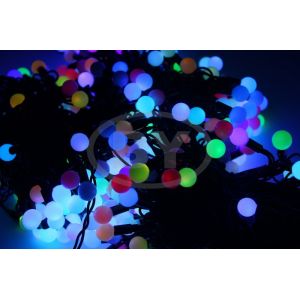 Светодиодная гирлянда Light-neon "Клип лайт шарики" RGB 3 нити по 20 м..