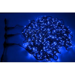 Светодиодная гирлянда Light-neon "Клип лайт" синий 3 нити по 10 м