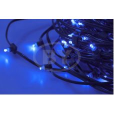 Светодиодная гирлянда Neon-night Клип лайт синий, между диодами 30 см /1М