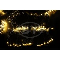 Светодиодная гирлянда Light-neon "Клип лайт" теплый белый 5 нитей по 20 м