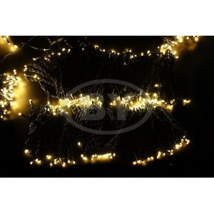 Светодиодная гирлянда Light-neon "Клип лайт" теплый белый 5 нитей по 2..