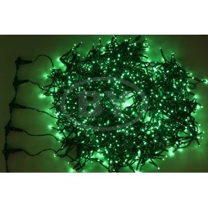 Светодиодная гирлянда Light-neon "Клип лайт" зелёный 5 нитей по 20 м