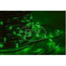 Светодиодная гирлянда Neon-night Клип лайт зелёный, между диодами 15 см /1М