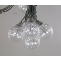 Светодиодная гирлянда Light-neon "LED Galaxy Bulb String" белый, белый каучук