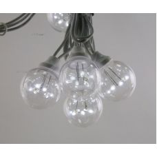 Светодиодная гирлянда Neon-night "LED Galaxy Bulb String" белый, белый каучук