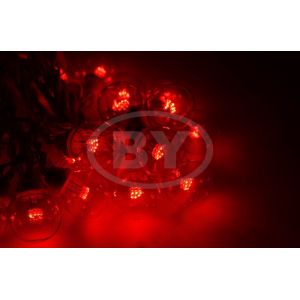 Светодиодная гирлянда Neon-night "LED Galaxy Bulb String" красный, чер..