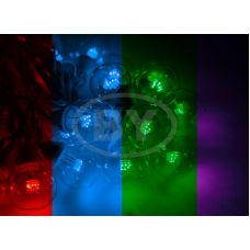 Светодиодная гирлянда Neon-night "LED Galaxy Bulb String" мультиколор, белый каучук