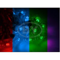 Светодиодная гирлянда Neon-night "LED Galaxy Bulb String" мультиколор, черный каучук