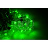 Светодиодная гирлянда Neon-night "LED Galaxy Bulb String" зелёный, черный каучук
