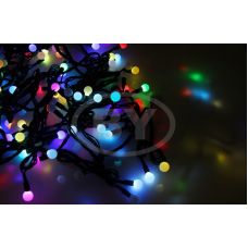 Светодиодная гирлянда Light-neon "LED шарики" RGB 10 м Ø 17.5 мм