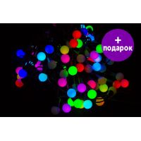 Светодиодная гирлянда Winner Light "LED шарики" RGB 5 м Ø 18 мм