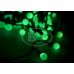Светодиодная гирлянда Light-neon "LED шарики" зелёный 20 м Ø 17.5 мм