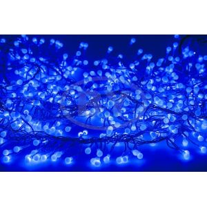 Светодиодная гирлянда Light-neon «Мишура LED» синий 6 м