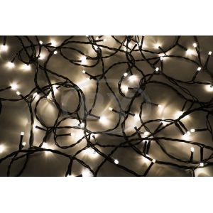 Светодиодная гирлянда Light-neon «Твинкл лайт» теплый белый/мультиколор 10 м 