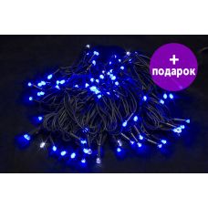 Светодиодная гирлянда Winner Light «Нить 100 LED» 10 м синий