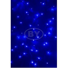Светодиодная занавес 1.5*1.5 м синий