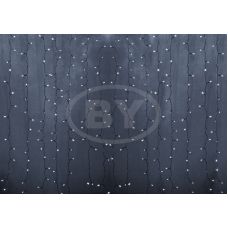Светодиодная занавес Light-neon 2*1.5 м белый, прозрачный ПВХ
