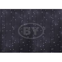 Светодиодная занавес Light-neon 2*1.5 м мерцание белый, белый ПВХ