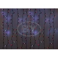 Светодиодная занавес Light-neon 2*1.5 м мерцание красный