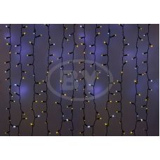 Светодиодная занавес Light-neon 2*1.5 м мерцание желтый