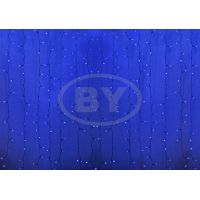 Светодиодная занавес Light-neon 2*1.5 м синий, прозрачный ПВХ