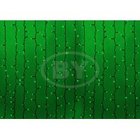 Светодиодная занавес Light-neon 2*1.5 м зелёный, белый ПВХ