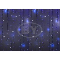 Светодиодная занавес Light-neon 2*3 м мерцание синий, белый ПВХ