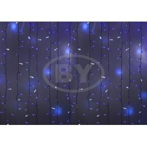Светодиодная занавес Light-neon 2*3 м мерцание синий, белый ПВХ