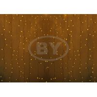 Светодиодная занавес Light-neon 2*3 м желтый, прозрачный ПВХ