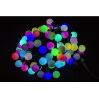 Светодиодная гирлянда Winner Light Нить-шарик 2.2 см, RGB, 100 LED