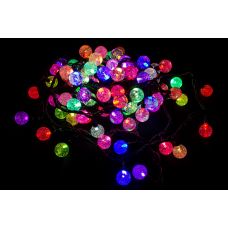 Светодиодная гирлянда Winner Light Нить-шарик 2.4 см, RGB, 100 LED