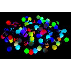 Светодиодная гирлянда Winner Light Нить-шарик 3 см, RGB, 100 LED