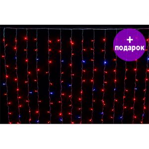 Светодиодная занавес уличный Winner Light 2*3 м красный 320 LED