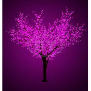Светодиодное дерево Light-neon "Сакура" фиолетовый 3.6 м, Ø 3 м IP 65