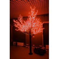 Светодиодное дерево Neon-night "Сакура" красный 1.5 м, Ø 1.8 м