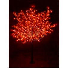 Светодиодное дерево Light-neon "Сакура" красный 3.6 м, Ø 3 м IP 54