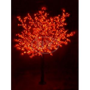 Светодиодное дерево Light-neon "Сакура" красный 3.6 м, Ø 3 м IP 54