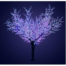 Светодиодное дерево Neon-night "Сакура" синий 3.6 м, Ø 3 м IP 65