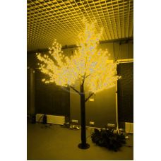 Светодиодное дерево Neon-night "Сакура" желтый 1.5 м, Ø 1.8 м